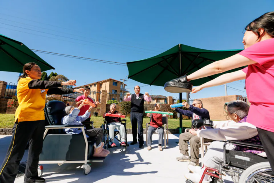 Gallery image from the aged care home.