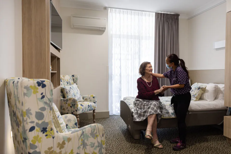 Gallery image from the aged care home.
