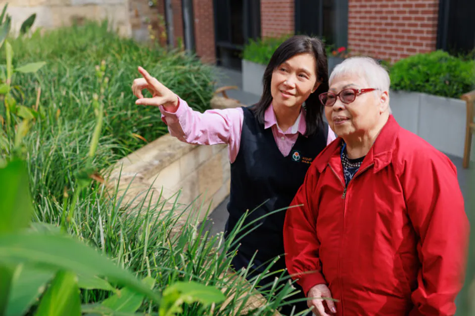 Gallery image from the aged care home.