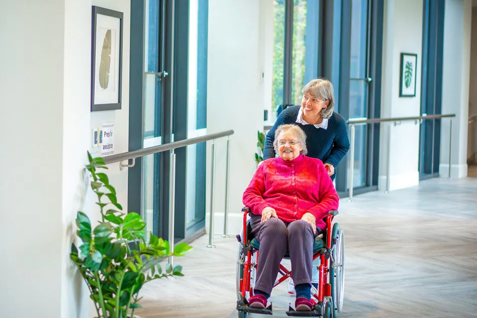 Gallery image from the aged care home.