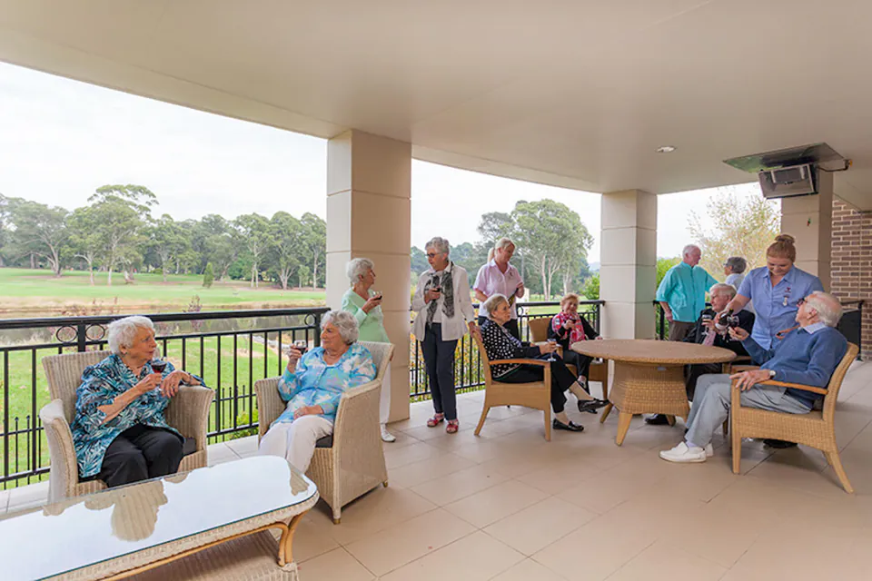 Gallery image from the aged care home.