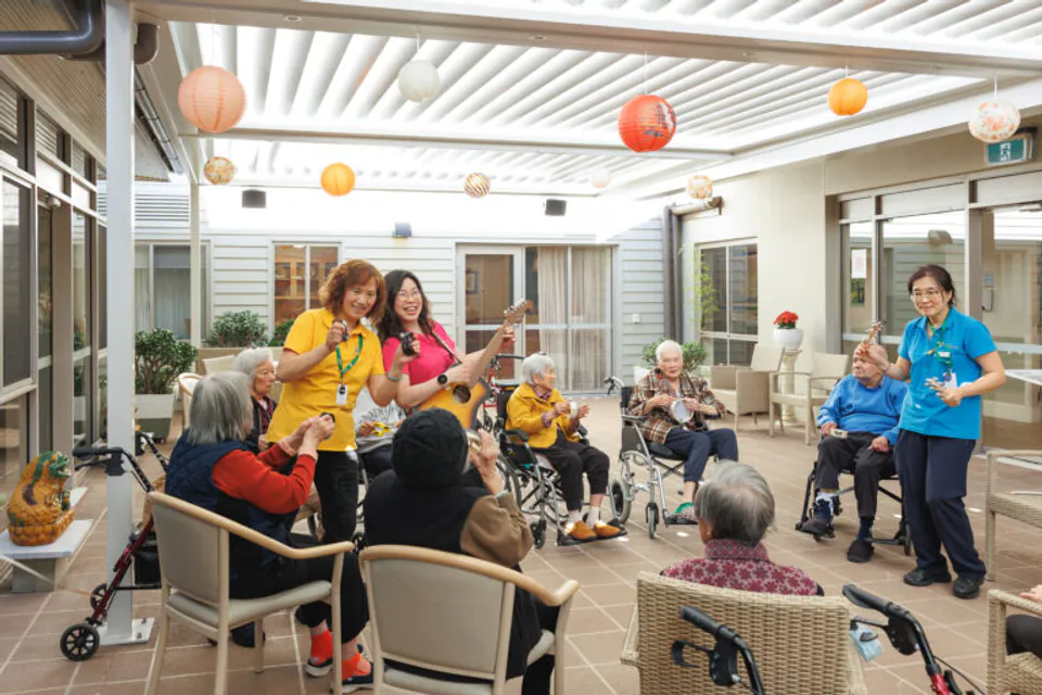 Gallery image from the aged care home.