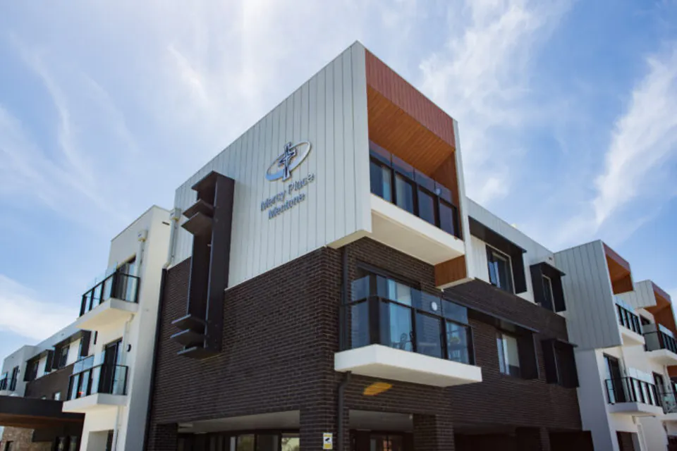 Multi-storey residence viewed from the street