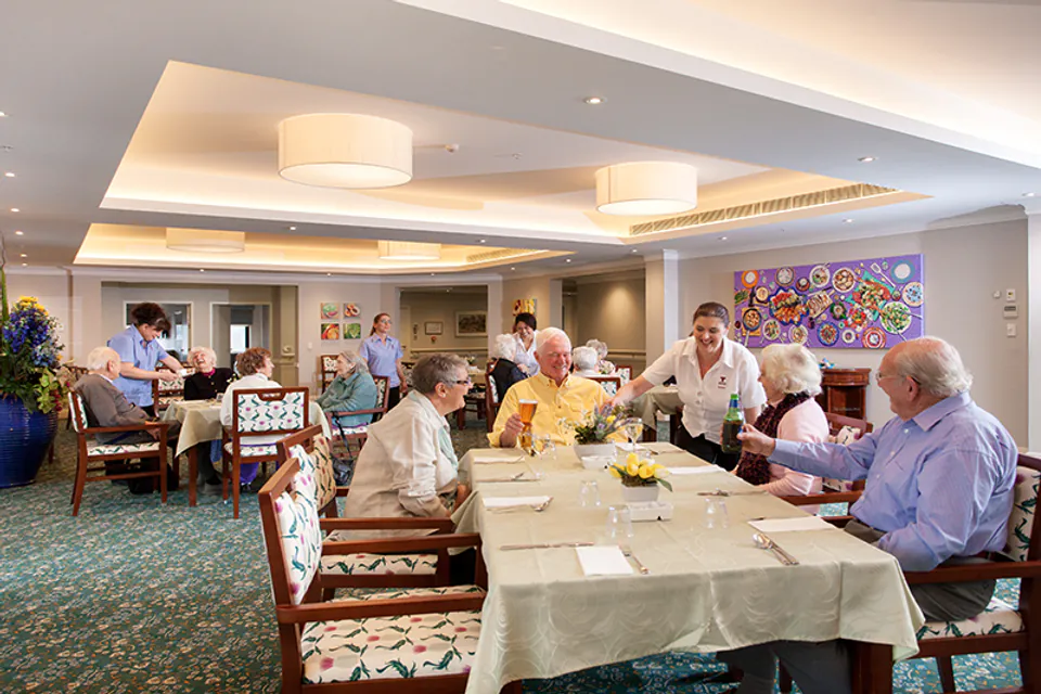 Gallery image from the aged care home.