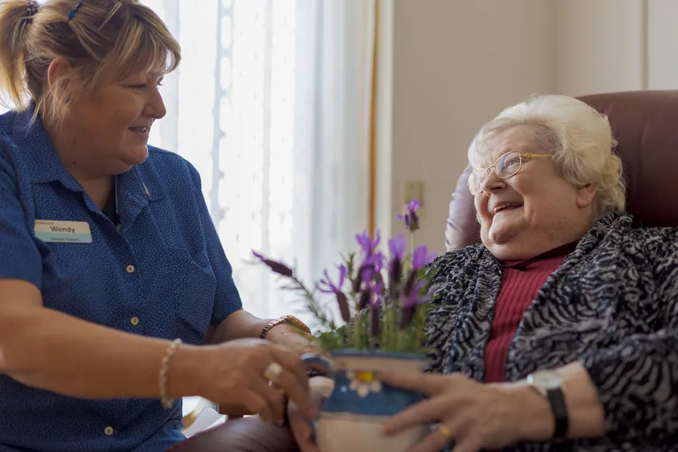 Gallery image from the aged care home.